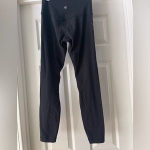 Black lululemon align leggings, size 4.